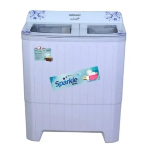 Homage HW-49112 Washing Machine (Glass Blue Flower)
