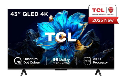 Tcl 43T6C Qled Smart Tv 43" (2025)