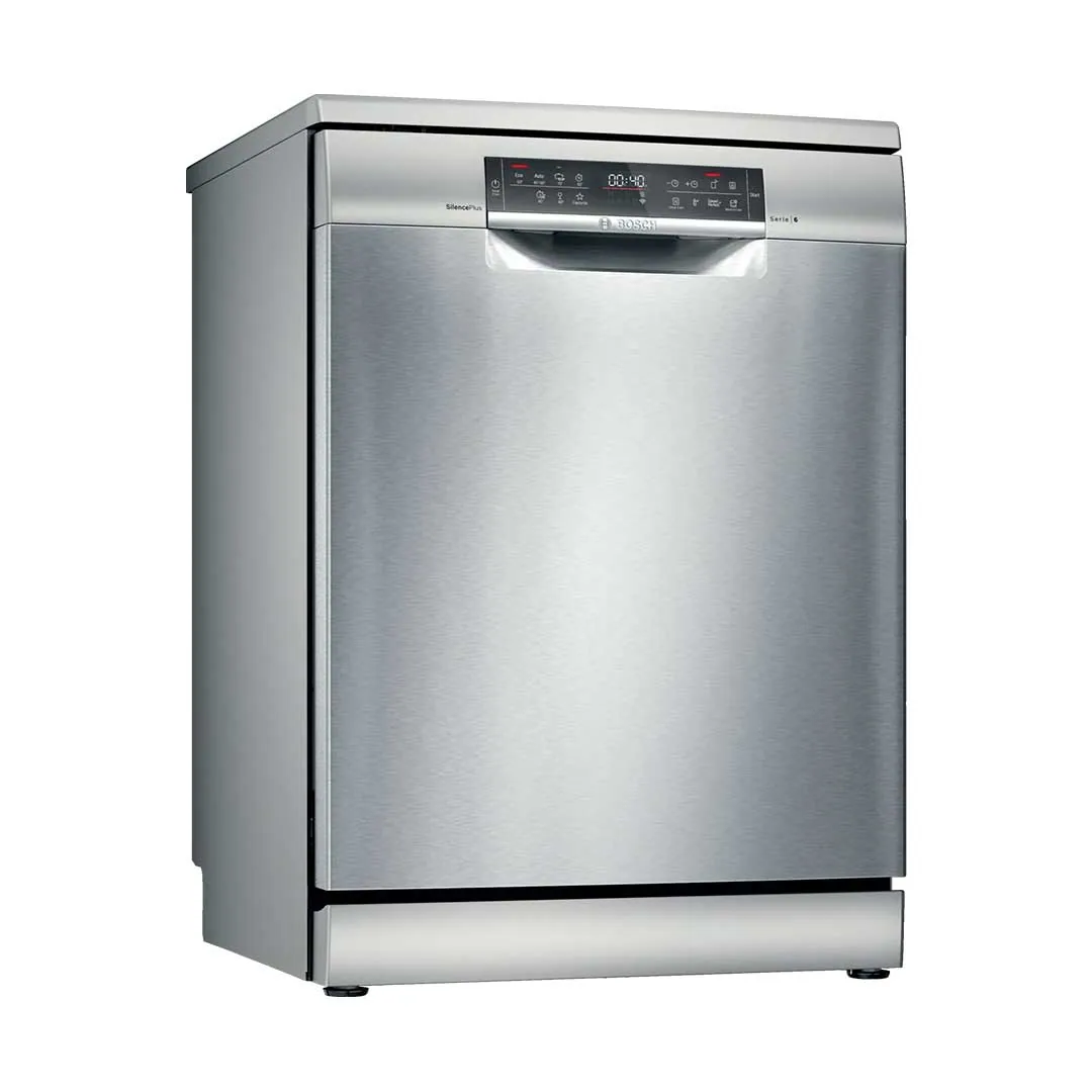 Bosch SMS6HMI27M Series 6 free-standing dishwasher 60 cm silver inox