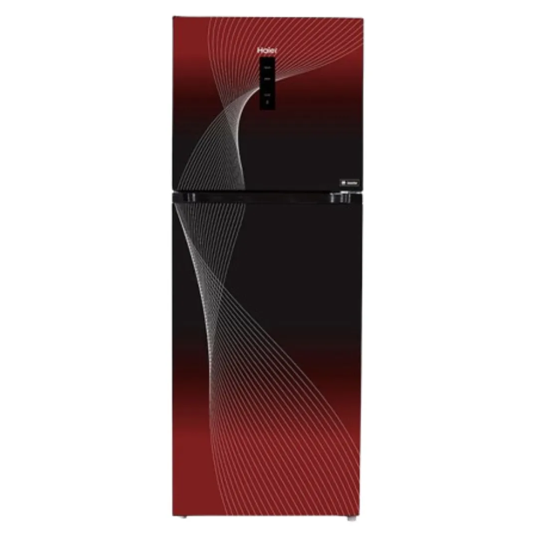 Haier 538 IFRA 21 CFT Twin Inverter Refrigerator (Red)